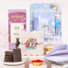 Magical Unicorn Rakhi & Sweets Hamper for Kids