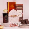 Om Rakhi with Perfume Hamper for Brother
