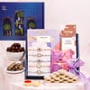 Pearl and Kundan Rakhi Box with Mithai