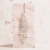 Pearl Tassel Designer Lumba Rakhi