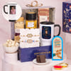 Personalized Travel Mug and Floral Rakhi Hamper