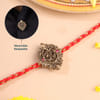 Regal Om Button Cover Convertible Rakhi