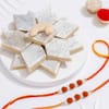 Sweets And Rakhis Gift Combo